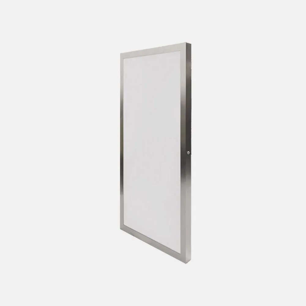 Panel Llano 36w 3000k-4000k-6500k 3,8x30x60 Cm Niquel 3600lm