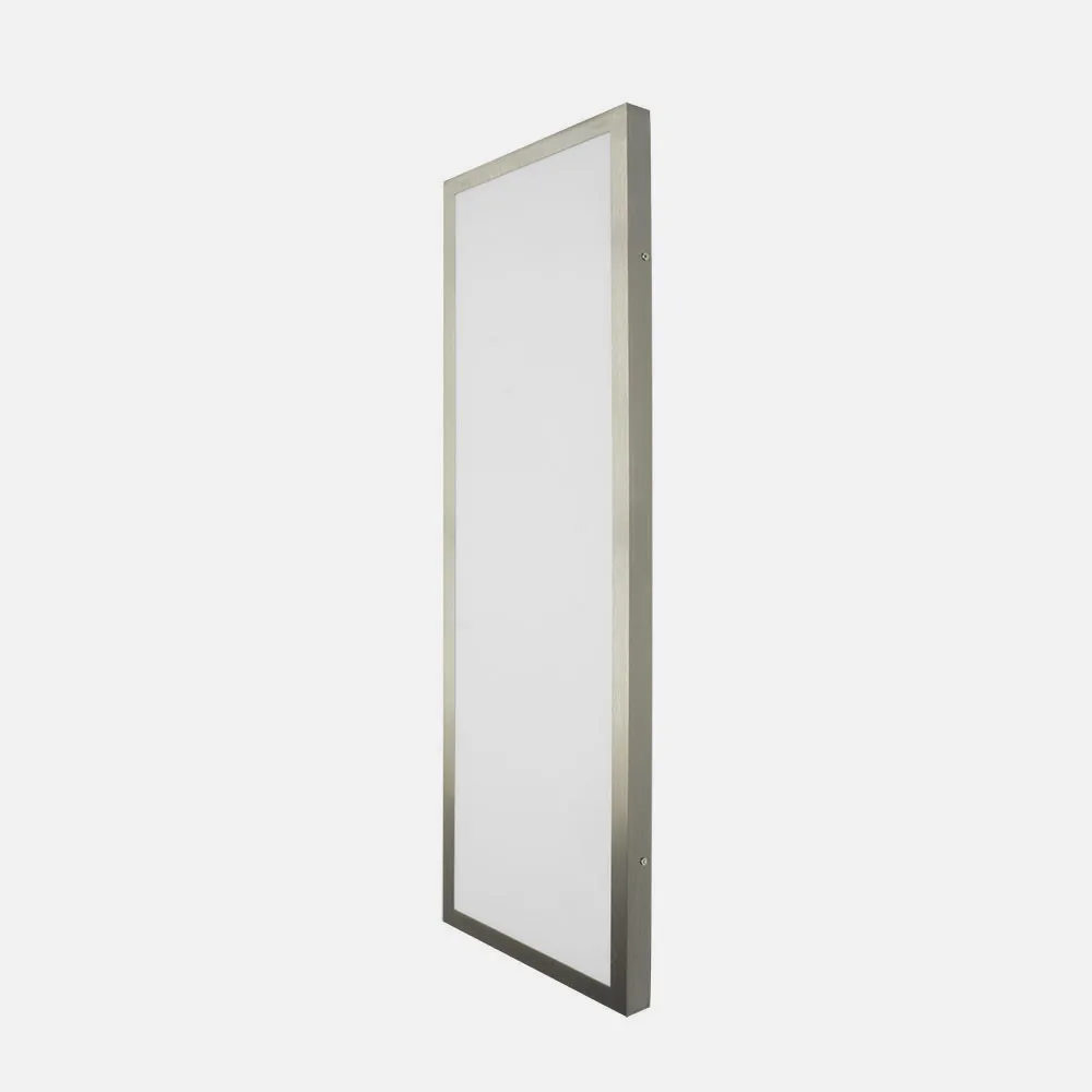 Plafon 72w 6500k 3,5x30x90 Cm Plano Niquel 6120lm