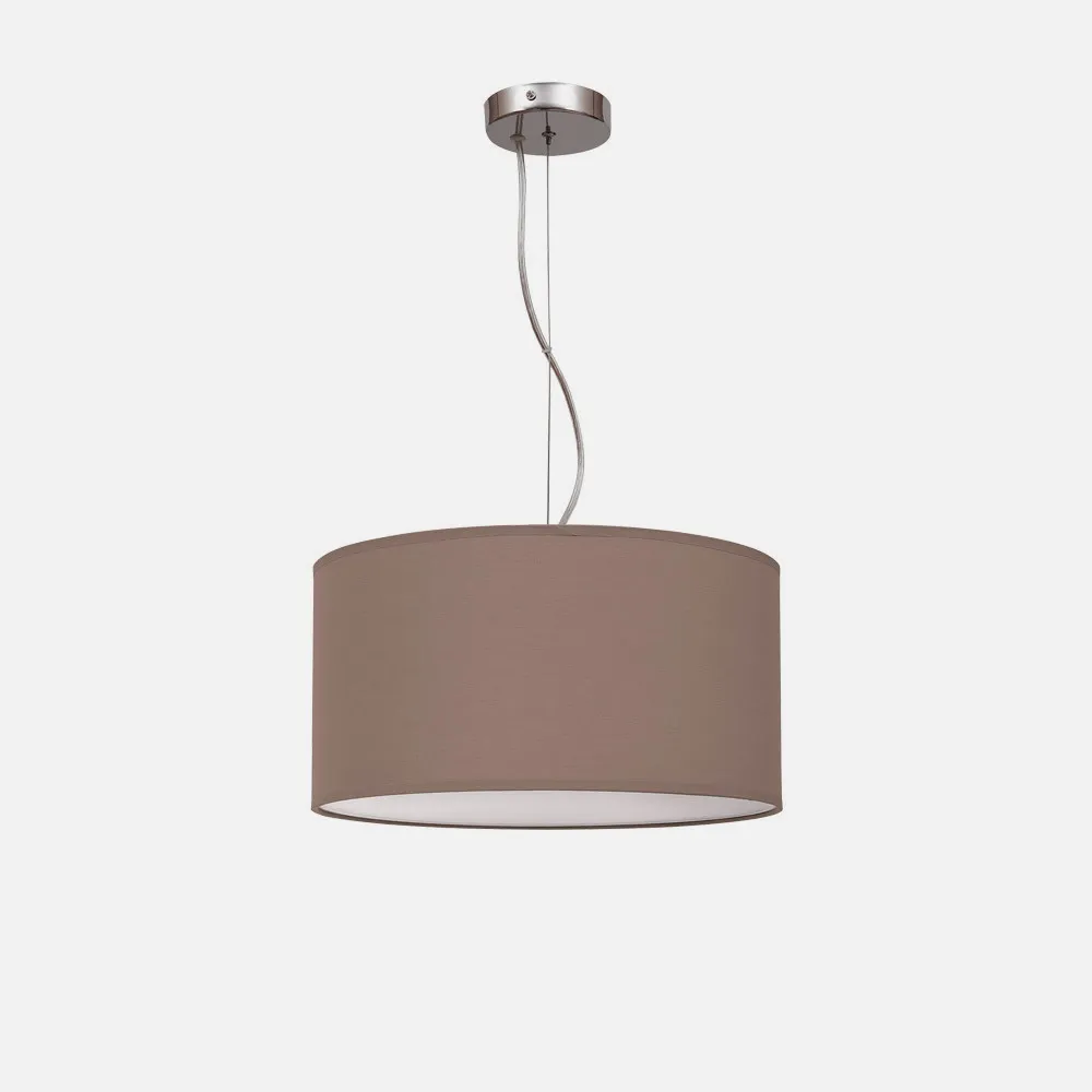 Colgante Nicole Marron Topo 2xe27 (regx40d)