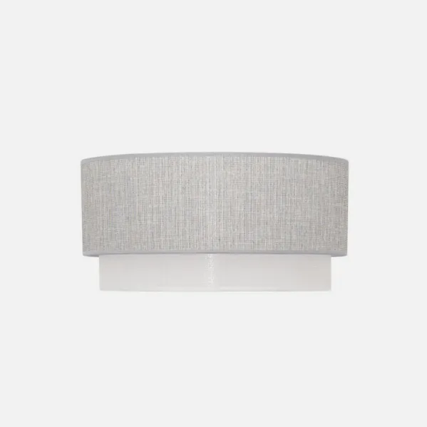 Pantalla Colgante Kenya M10 Gris/blanco 50Dx48dx23h Difusor Incluido