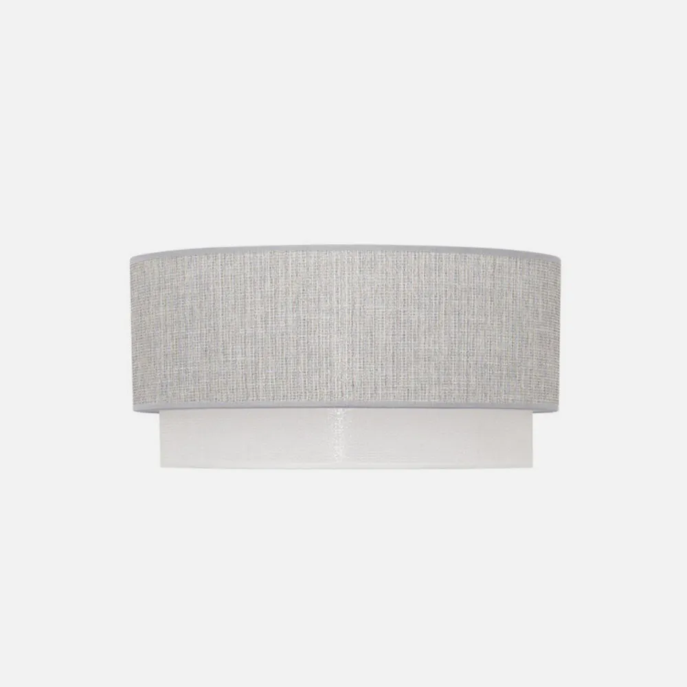 Pantalla Colgante Kenya M10 Gris/blanco 50Dx48dx23h Difusor Incluido