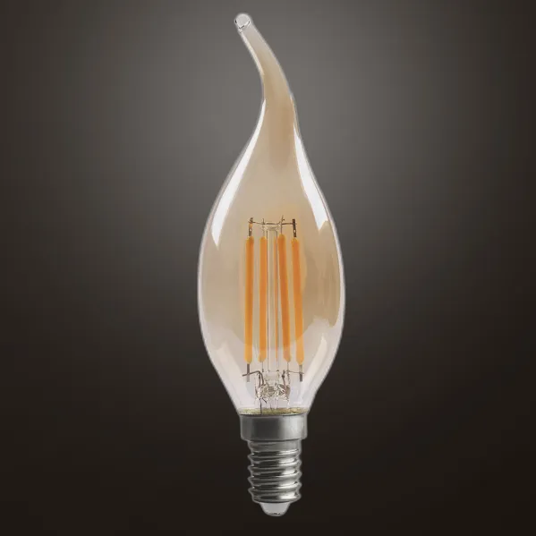 Bulb Filament Bohemia 12,3x3,5d 4w Dimmable  E14 330lm Amber 2700k