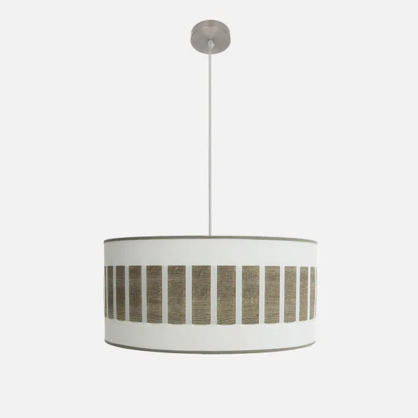 Blanco/Madera Gris