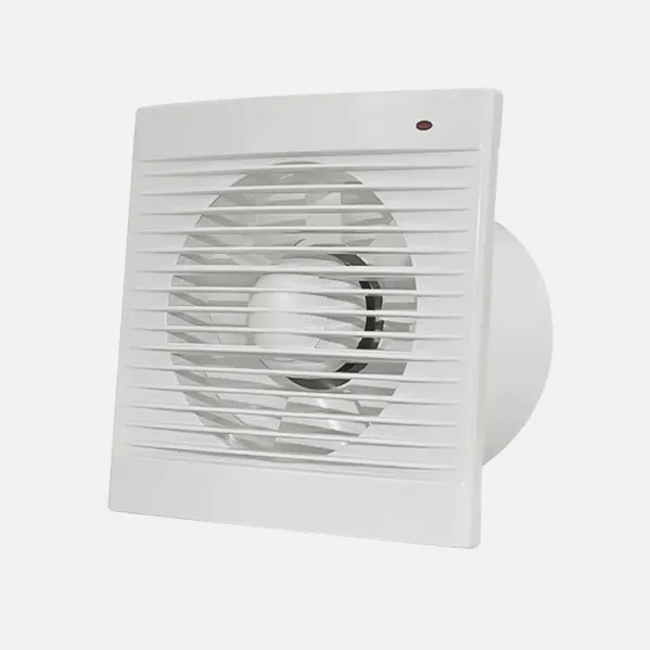 Extractor Baño Trani Blanco 15w 15,5x15,5x8,2cm Cuadrado Para Tubos 10cm