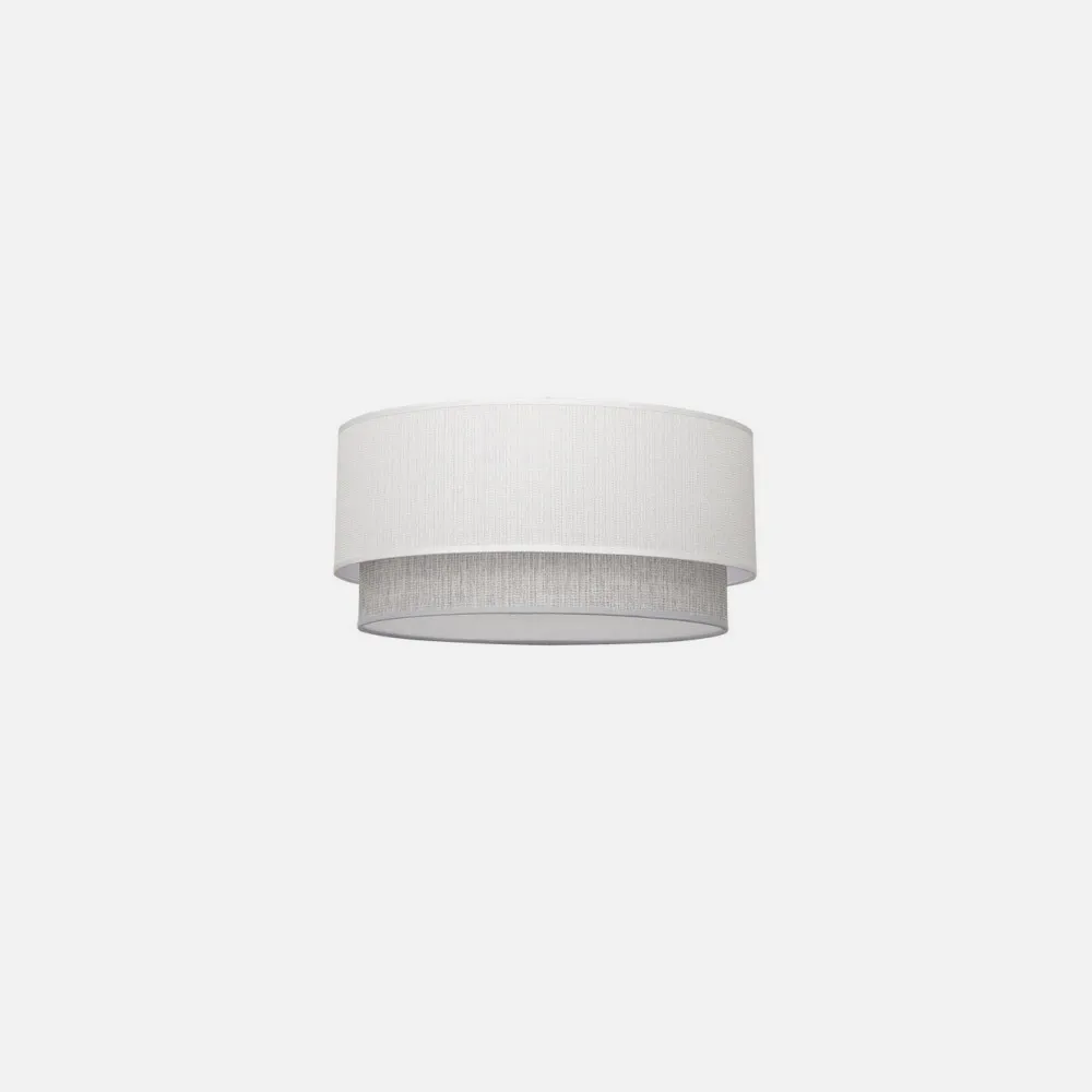 Pantalla Colgante Kenya M10 Blanco/gris 40Dx38dx22h Difusor Incluido