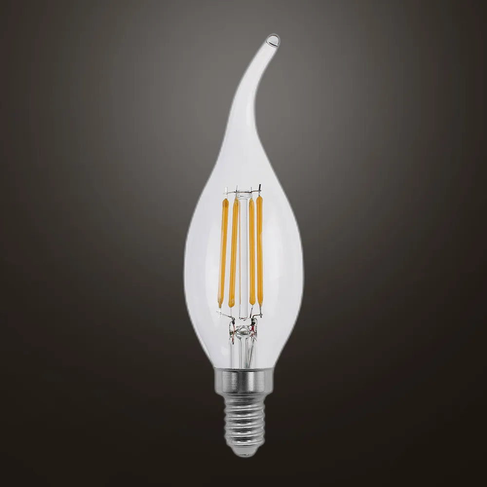 Bombilla Filamento Bohemia Clara 4w Regulable E14 400lm 12,3x3,5d 2700k