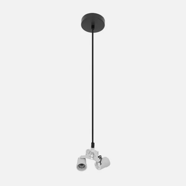 Arm. Pendant light Cara 3xe27 Black M10 Regx10x10 Cm