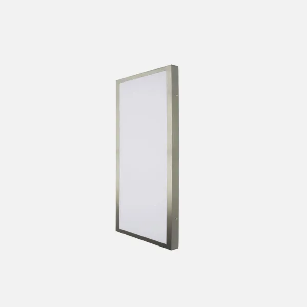 Plafon 36w 6500k 3,5x30x60 Cm Plano Niquel 3060lm