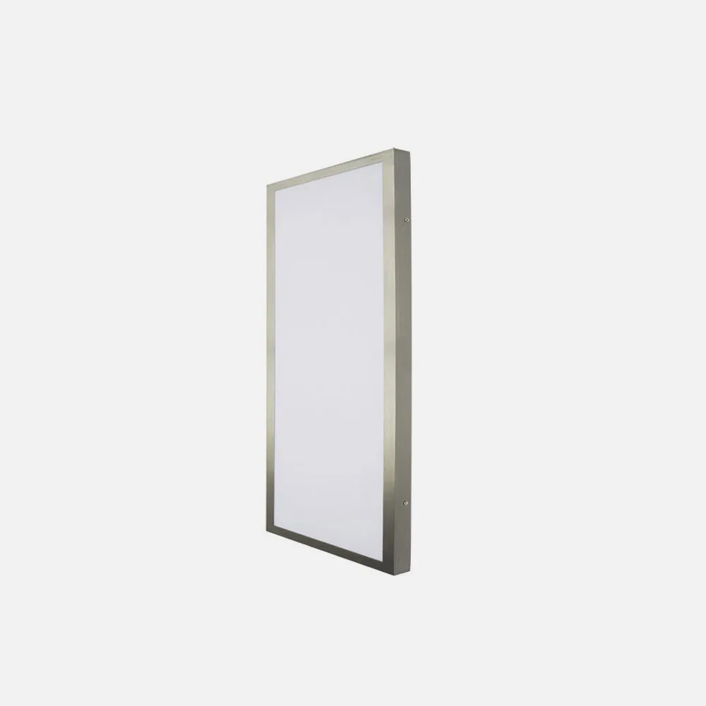 Plafon 36w 6500k 3,5x30x60 Cm Plano Niquel 3060lm