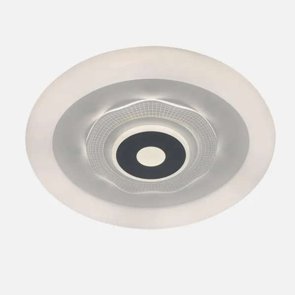 Plafon 78w 3000k, 4000k, 6500k Anthe Blanco/gris 9x50x50cm 10530Lm Regulable, Memoria y C. Remoto