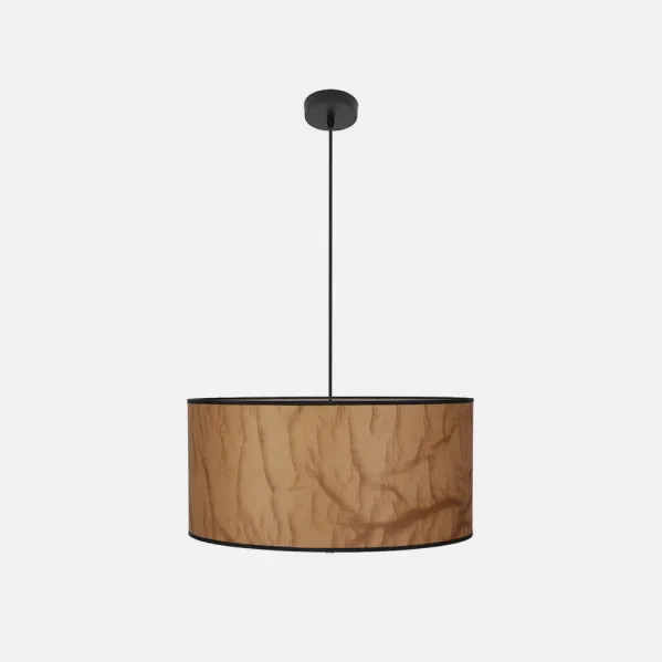 Pendant Light Tapiro 2xe27 Parchment/Black Regx50x50 cm
