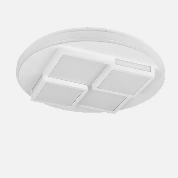 Plafon 96w Lavi 3000-4000-6500k 7488lm Blanco  8,5x49x49cm Remoto+reg.inten.+ Memoria