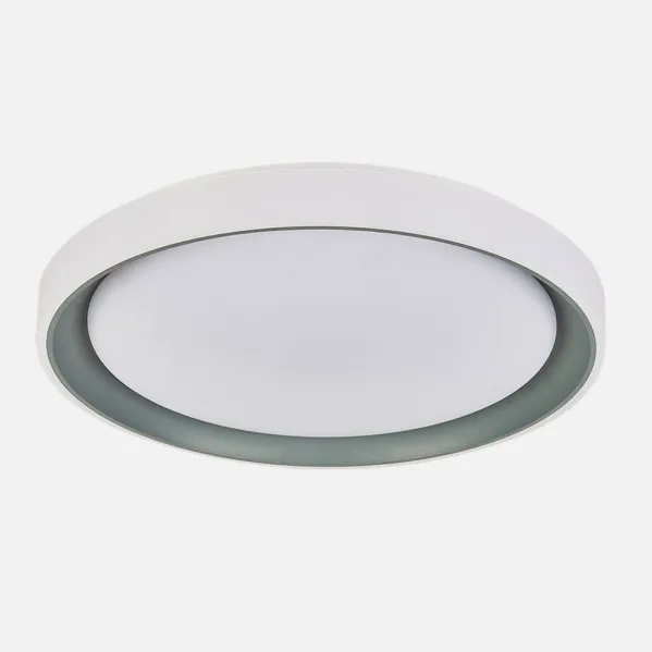 Plafon Luanda 96w 3000-4000-6000k Gris Red.7x49,5d   10800lm Reg.intens. C.remoto C/memoria