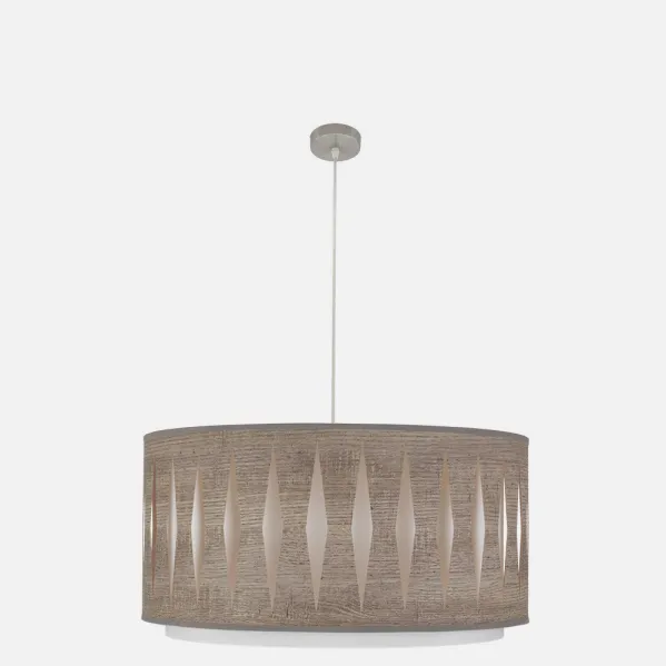 Níquel/Madera Gris