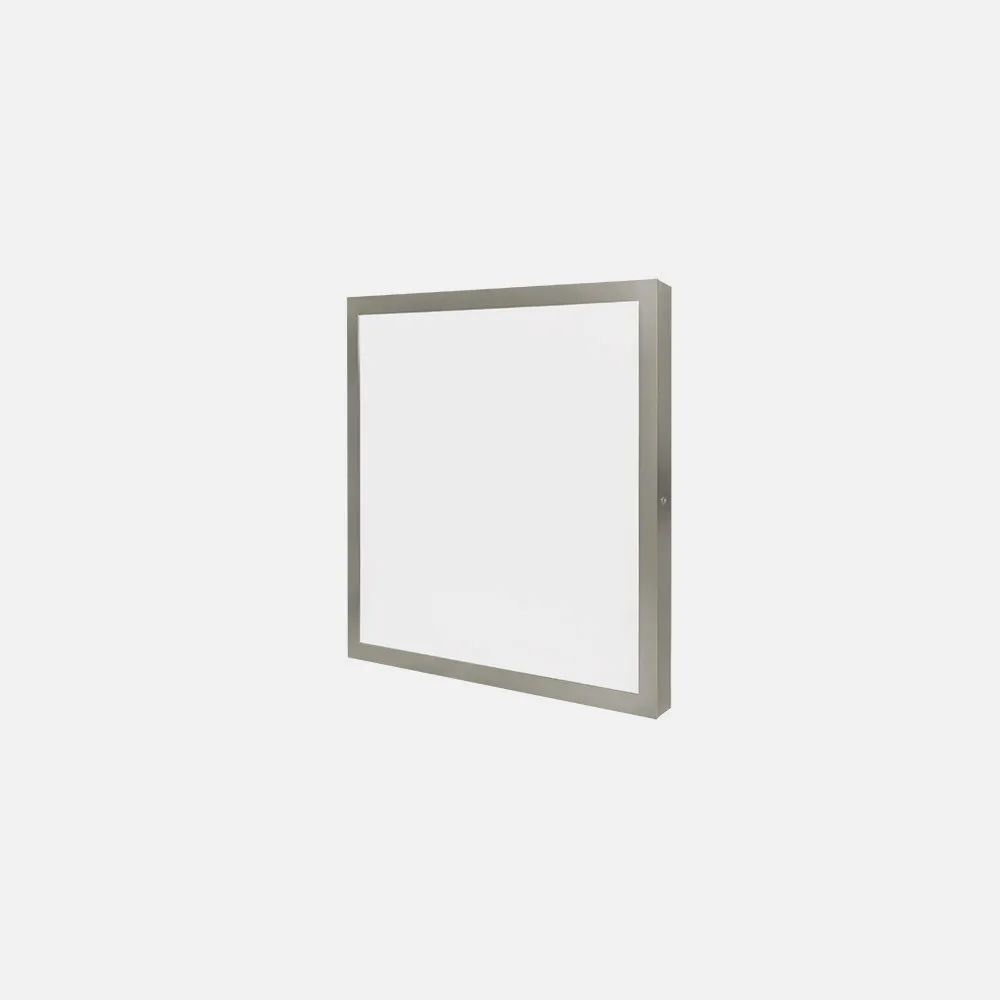Panel Llano 36w 3000k-4000k-6500k 3,8x40x40 Cm Niquel 3600lm