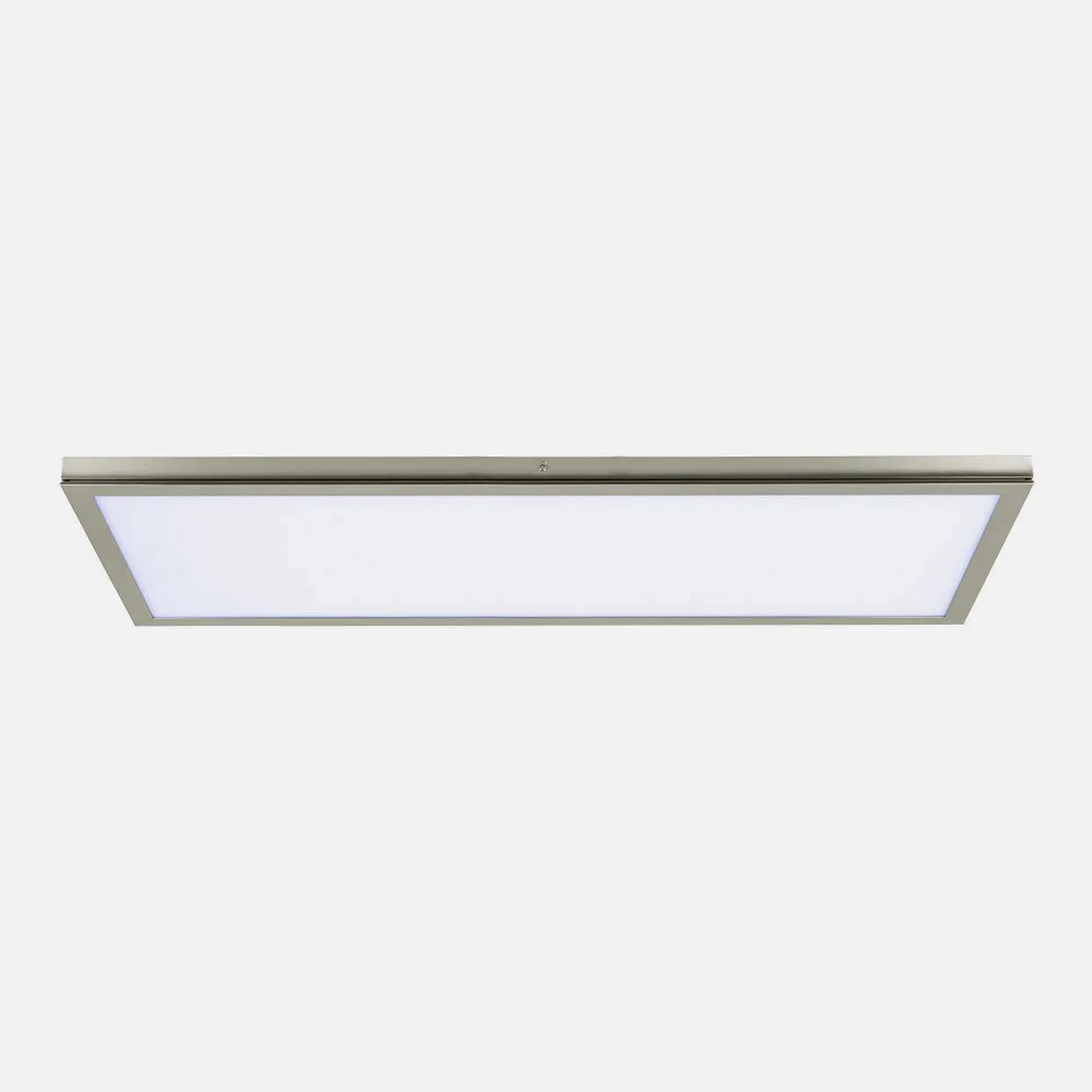 Panel Superf. 72w 6500k Tivoli Niquel 2,5x30x120cm 6120 Lm