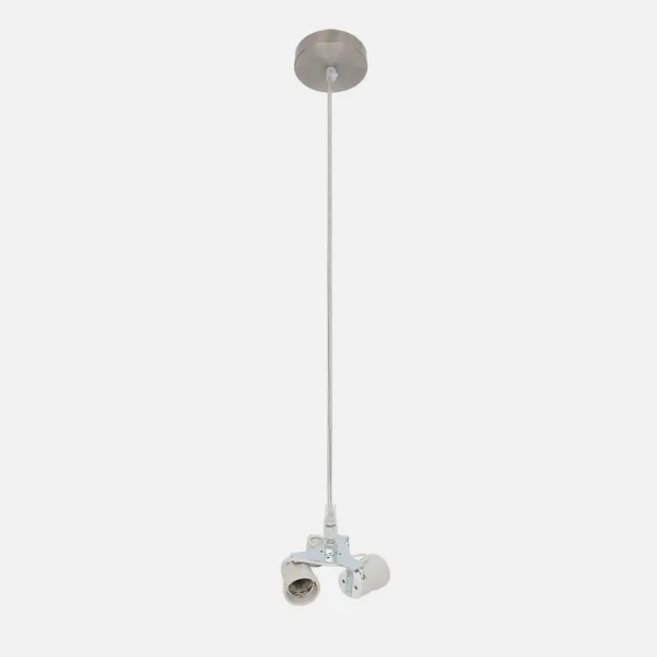 Arm. Pendant light Cara 3xe27 Nickel M10 Regx10x10 Cm