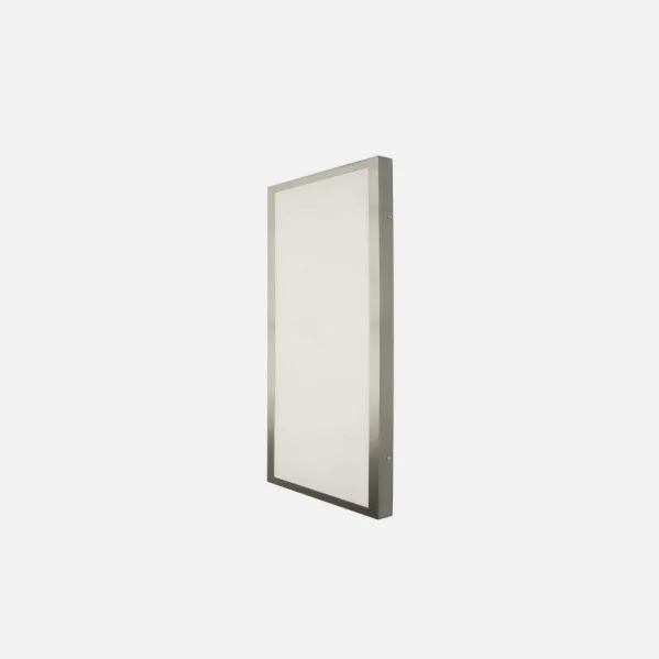 Plafon 36w 4000k 3,5x30x60 Cm Plano Niquel 3060lm