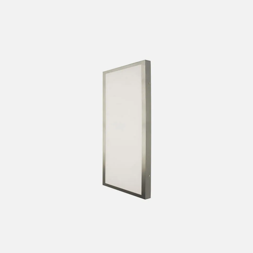 Plafon 36w 4000k 3,5x30x60 Cm Plano Niquel 3060lm