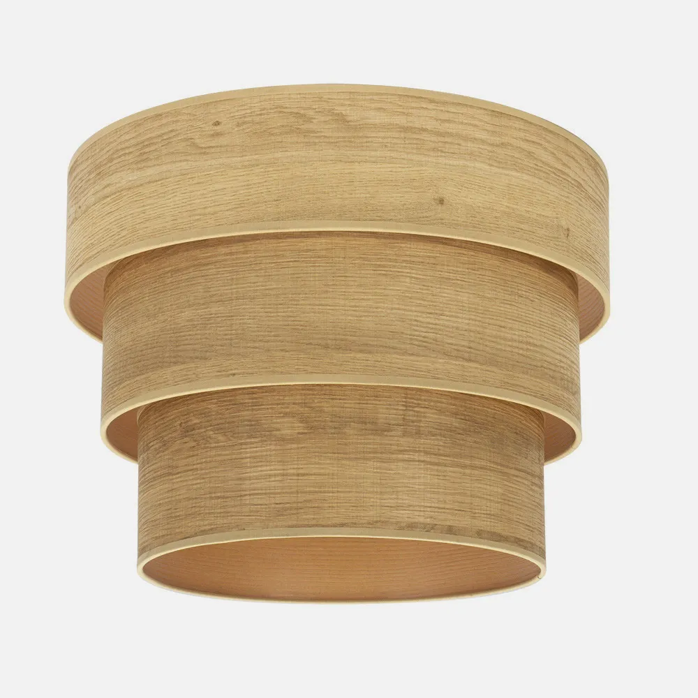 Pantalla Colgante Triple Smile M10 Madera Clara 50dx40dx28h