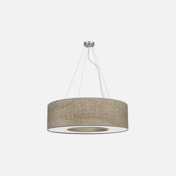 Cromo/Madera Gris