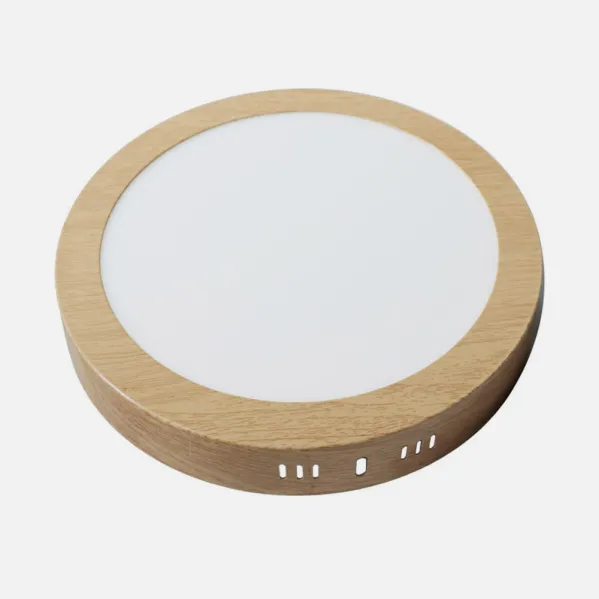 Downlight Surf.diorite 24w 3000k-4000k-6500k Beech 2160lm 3,5x29x29 Cm
