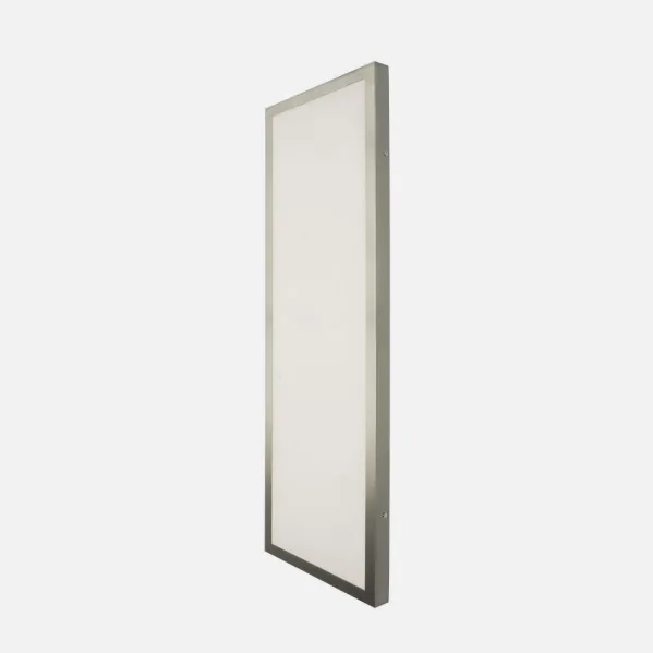 Plafon 72w 4000k  3,5x30x90 Cm Plano Niquel 6120lm