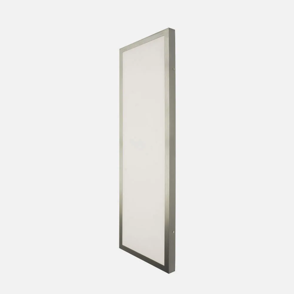 Plafon 72w 4000k  3,5x30x90 Cm Plano Niquel 6120lm