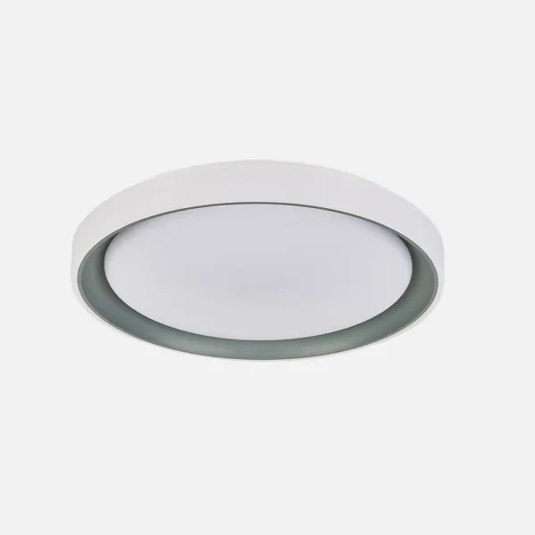 Plafon Luanda 48w 3000-4000-6000k Gris Red.7x39,5d  4800lm Reg.intens. C.remoto C/memoria
