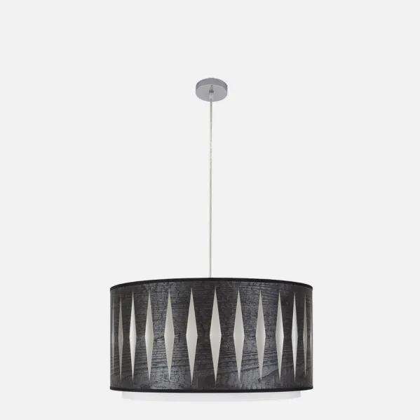 Cromo/Madera Negra