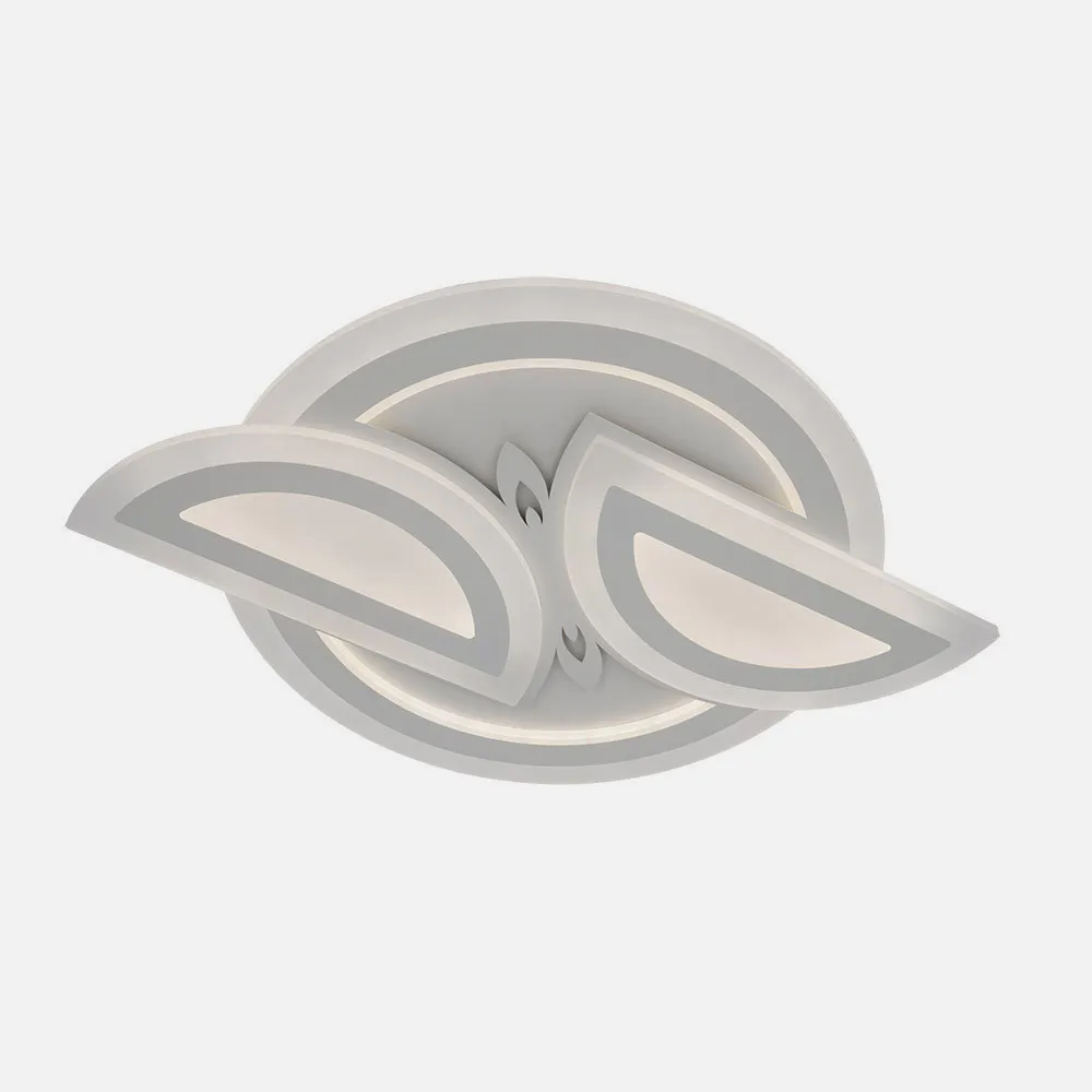 Plafon 144w 3000k, 4000k, 6500k Blanco Alhena 5x68x48 cm 19440 Lm Regulable, Memoria y C. Remoto