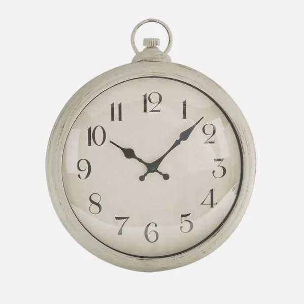 Wall Clock Epoca White 41x35x5cm Cont. Movement
