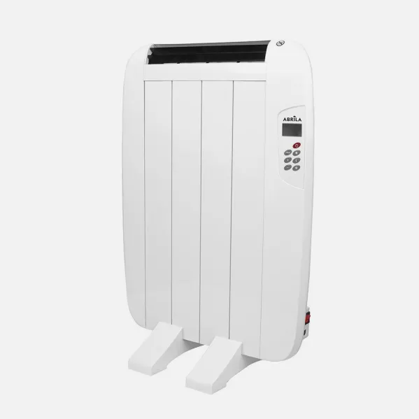 Emisor Termico Gaban 600w X en Aluminio Blanco Lcd Temporizador Mural/portatil 58,5x44x5,5 Cm