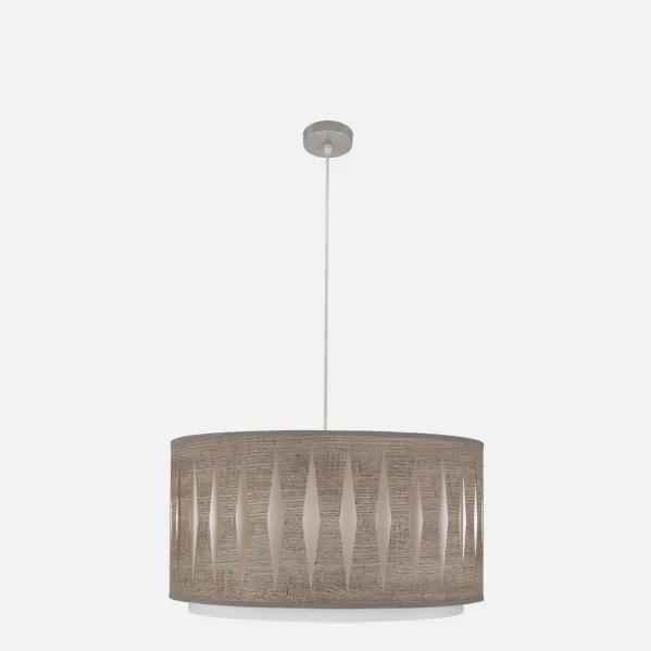 Níquel/Madera Gris