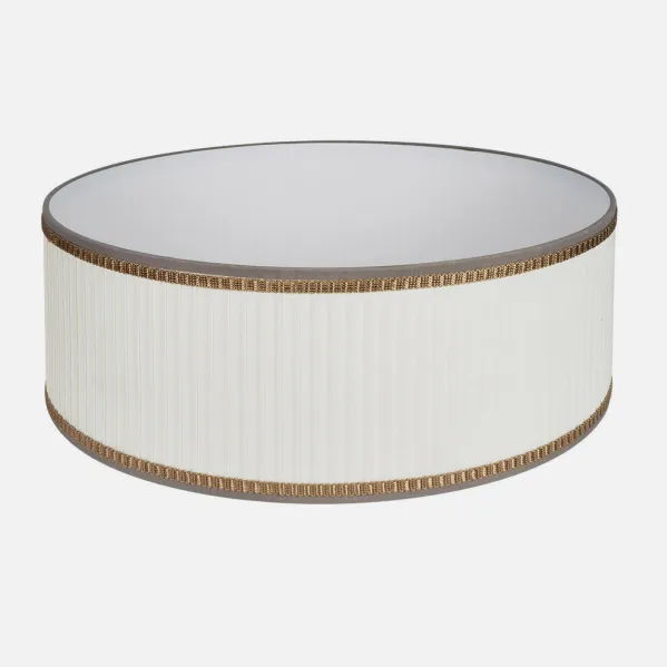 Lampshade Pendant light Soprano M10 Beige 60dx60dx23h Diffuser Included