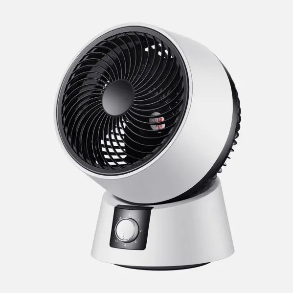 Ventilador Sobremesa Gavilan Blanco/negro 35w 3vel Orientable Fijo Y Rotat.35,5x26,5x25,7cm