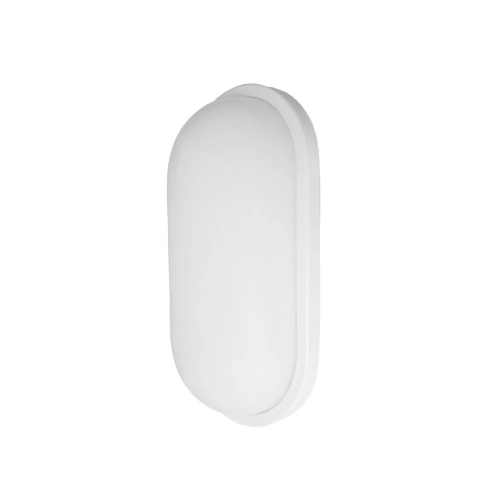 245961211 - Aplique 12w 6500k Pirineo Oval Blanco Ip54 1176lm 21x11x7cm