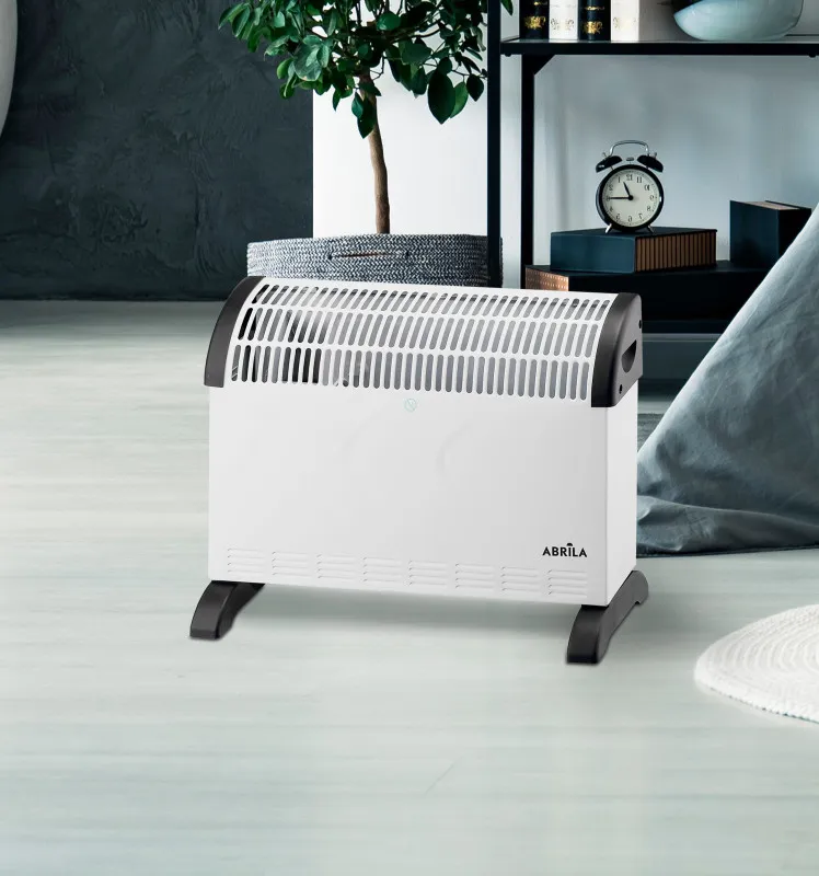 Convector Falla 2000w Blanco 3potencias Termost.regulable, Protecc.sobrecalentamiento,Asa Y Funcion Turbo 39x53x20cm