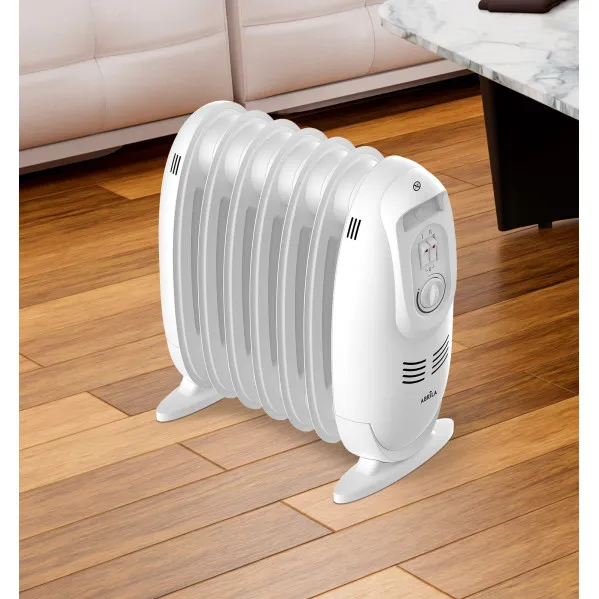 Radiator Oil Irlanda 900w White 3powers Thermost.dim 7elements Protec.safety.carry handle 38,2x35,2x18cm