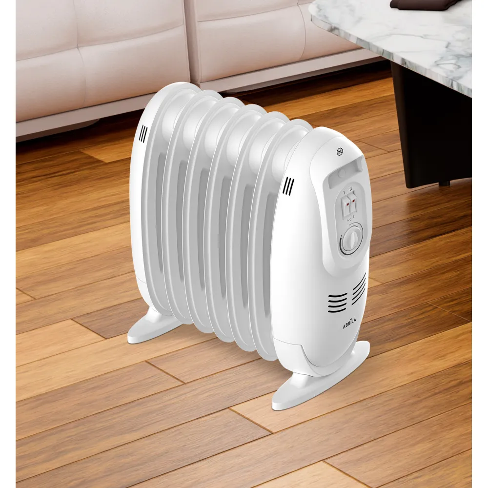 Radiador Aceite Irlanda 900w Blanco 3potencias Termost.regu 7elemementos Protec.segurid.asa 38,2x35,2x18cm