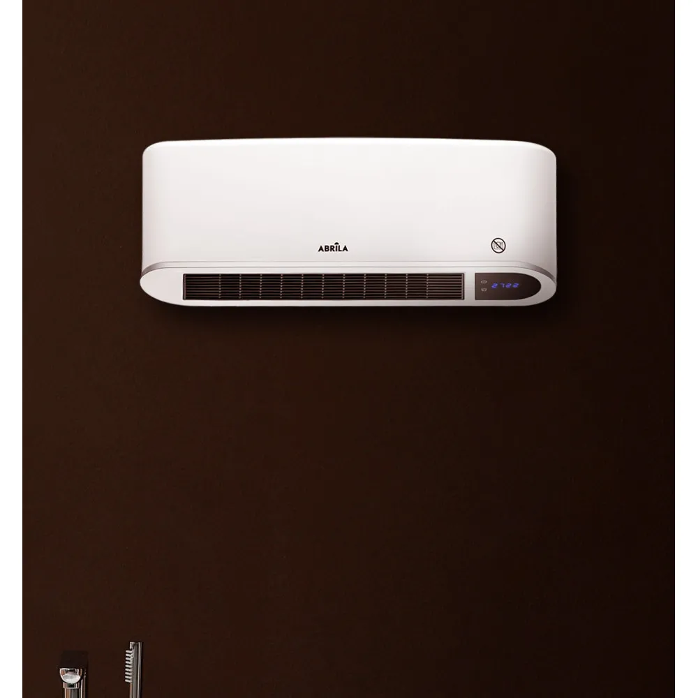 Split Ceramico PTC Bonaire 2000w Blanco 2potencias 3funciones Display,remoto,temp,segur.ip23 20,5x50x12cm