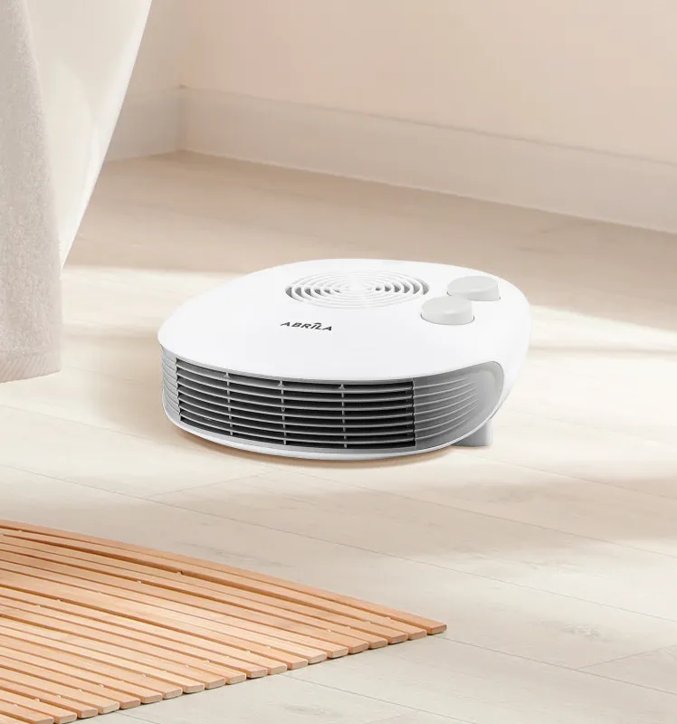 Termoventilador Horizontal Candil 2000w Blanco 3funciones, Termostato Reg.Piloto Luminico 2potencias 10x24,5x26,5cm