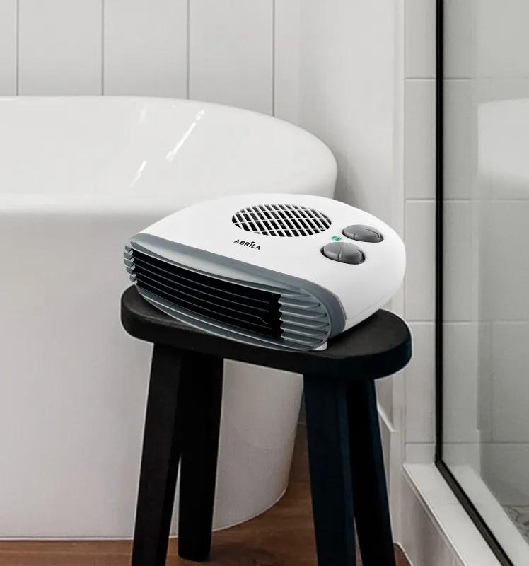 Termoventilador Elec.grato 2000w Blanco Horizontal 2potencias 3funciones Termost.reg. 12x24x24 Cm