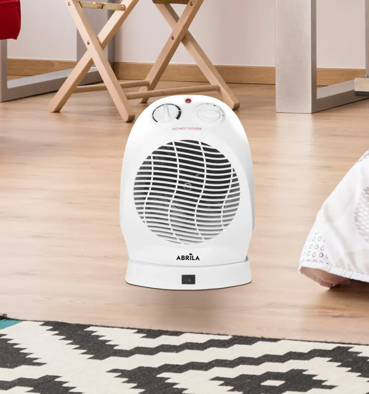 Termoventilador Elect.temple 2000w Blanco Oscilante Termostato Reg.2potencias 3funciones Antivuelco 29x21x16cm