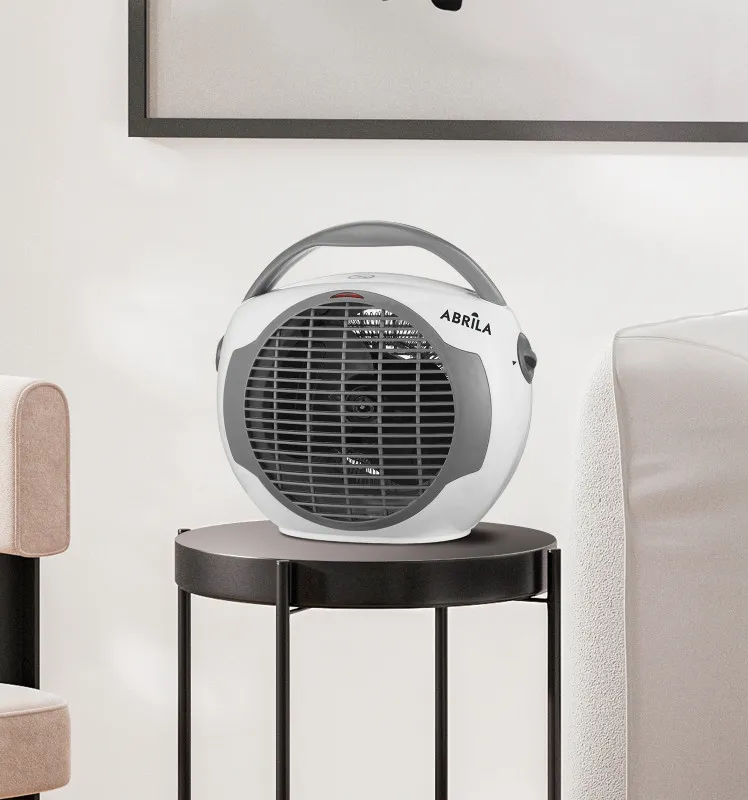 Termoventilador Llama 2000w Blanco/gris 2potencias 3funciones Termost.reg.seg,antivuelco,asa 22,6x24,7x17