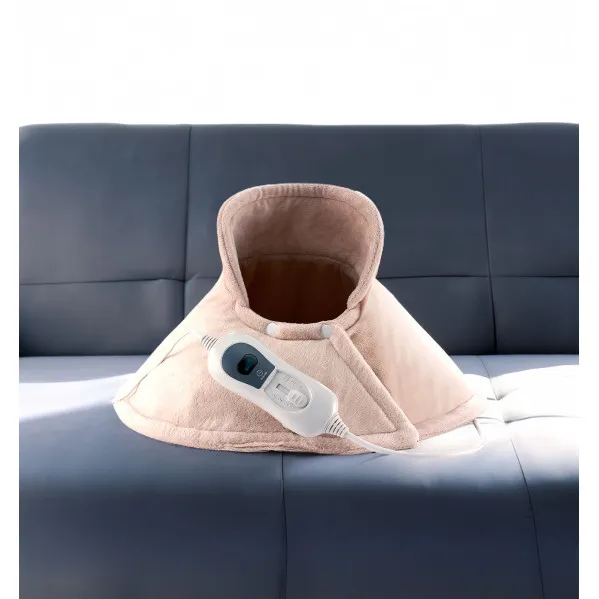 Cervical Heating Pad Elect.relente Beige 100w 3 Levels 60x62cm Automatic Shut-off, Removable and Washable