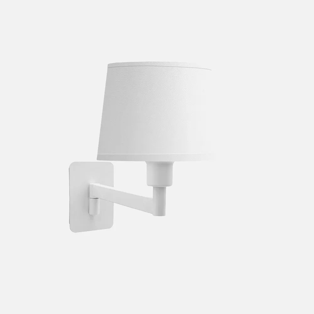 Aplique Cueza 1xe14 Blanco/blanco 24x15x28cm