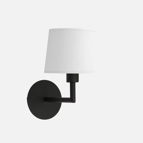 Wall light Paraiso 1xe14 Black/white 27x15x25cm