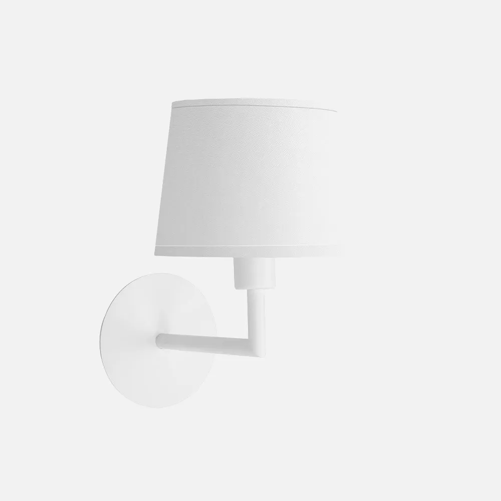 Aplique Paraiso 1xe14 Blanco/blanco 27x15x25cm