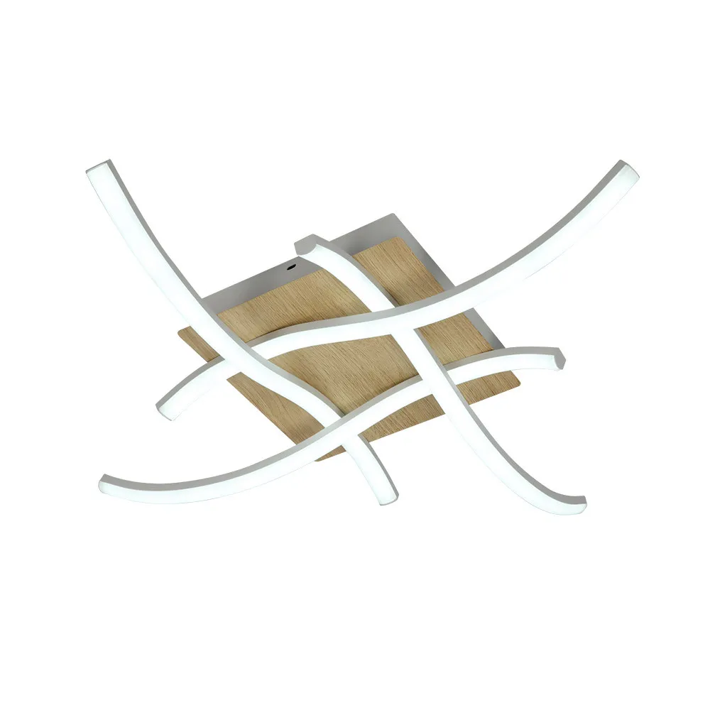 244588068 - Ceiling light Murray 80w 3000-4000-6500k White/there is 8800lm C/remote,memory And Reg.Intensity 10,5x62,5x62,5cm